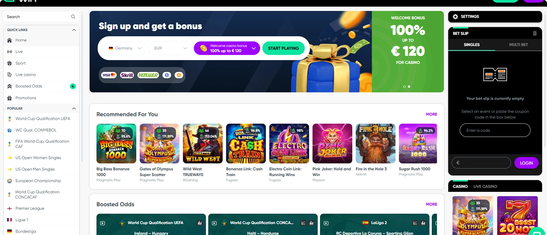 Granawin Sports Betting